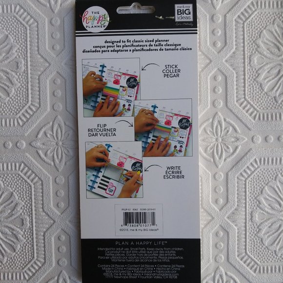 The Happy Planner Journaling Stickers 24 pc - Picture 2 of 8